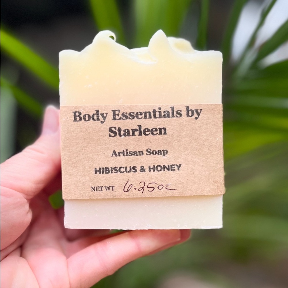 Artisan Soap Handcrafted, by Me❤️ Hibiscus & Honey - Picture 1 of 4